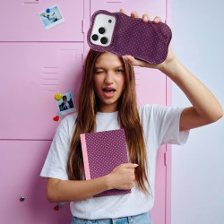Caderno Dots Burgundy - Back to School