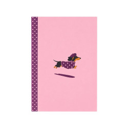 Caderno Cachorrinho Burgundy - Back to School
