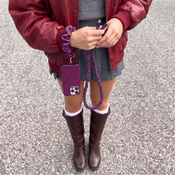 Cabo Tipo C para Lightning Burgundy - Back to School