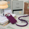 Cabo Tipo C para Lightning Burgundy - Back to School