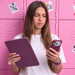 Flip Cover Giratoria 7ª Ge Burgundy - Back to School