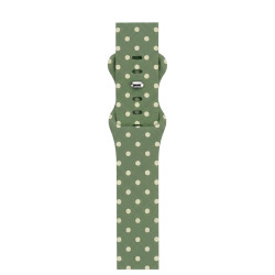 Correia de Silicone Apple Watch 38mm Green - Back to School