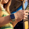 Correia de Silicone Apple Watch 38mm Green - Back to School