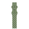 Correia de Silicone Apple Watch 42mm Green - Back to School