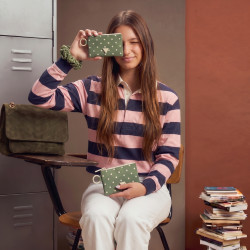 Porta-moedas Green- Back to School