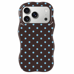 Funda Tough - Blue Wave Dots Case