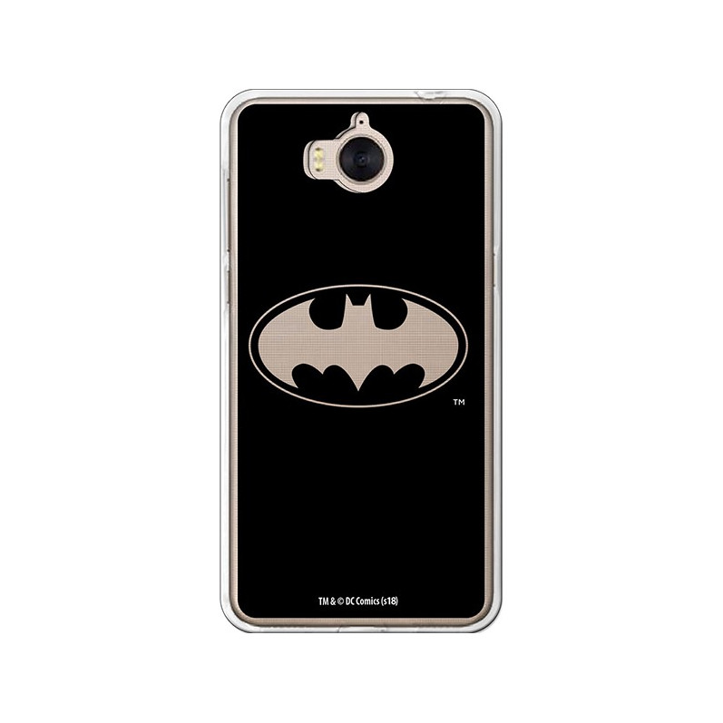 Capa Oficial DC Comics Bat Man Transparente para Huawei Y5 2017