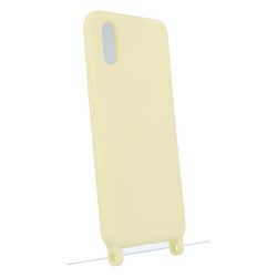 Funda Ultra suave colgante Amarilla Pastel para Xiaomi Redmi 9A