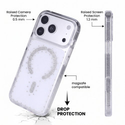 Funda Perlita Compatible con Magsafe Glitter para Iphone 18 Pro Max
