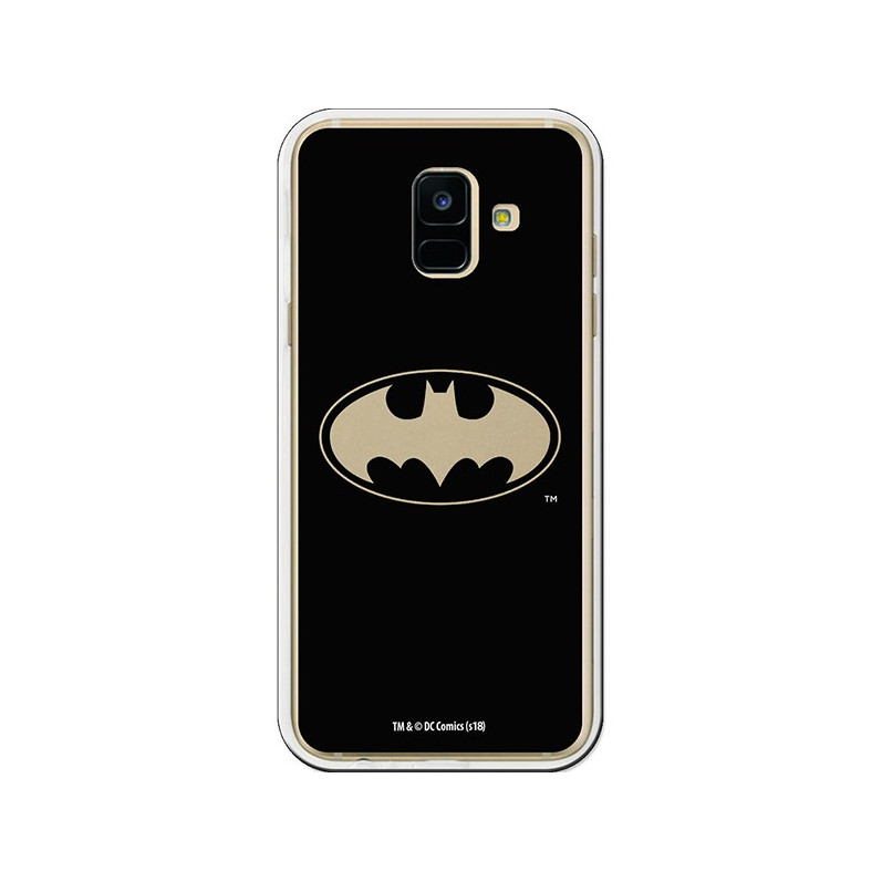 Capa Oficial DC Comics Bat Man Transparente para Samsung Galaxy A6 2018