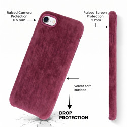 Funda Velvet para iPhone 8