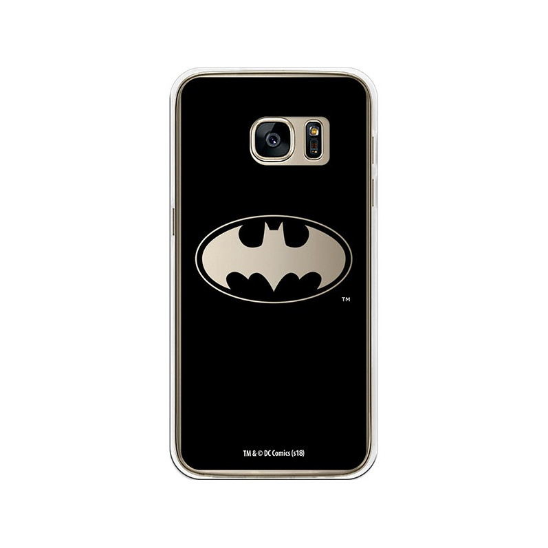 Capa Oficial DC Comics Bat Man Transparente para Samsung Galaxy S7