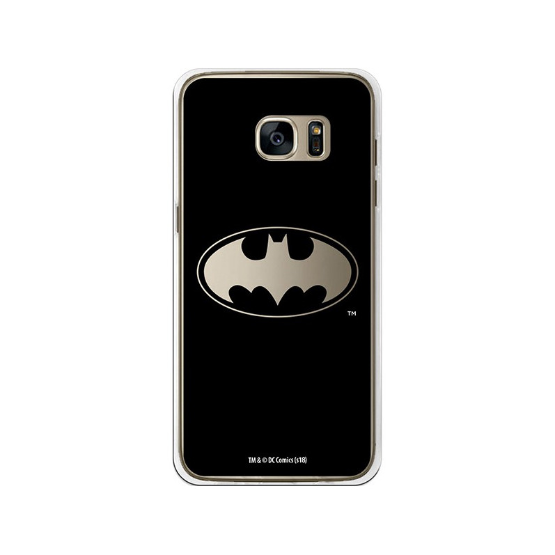Capa Oficial DC Comics Bat Man Transparente para Samsung Galaxy S7 Edge