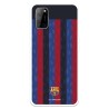 Funda para Oppo A72 del FC Barcelona Fondo Rayas Verticales  - Licencia Oficial FC Barcelona