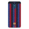 Funda para LG K9 2018 del FC Barcelona Fondo Rayas Verticales  - Licencia Oficial FC Barcelona