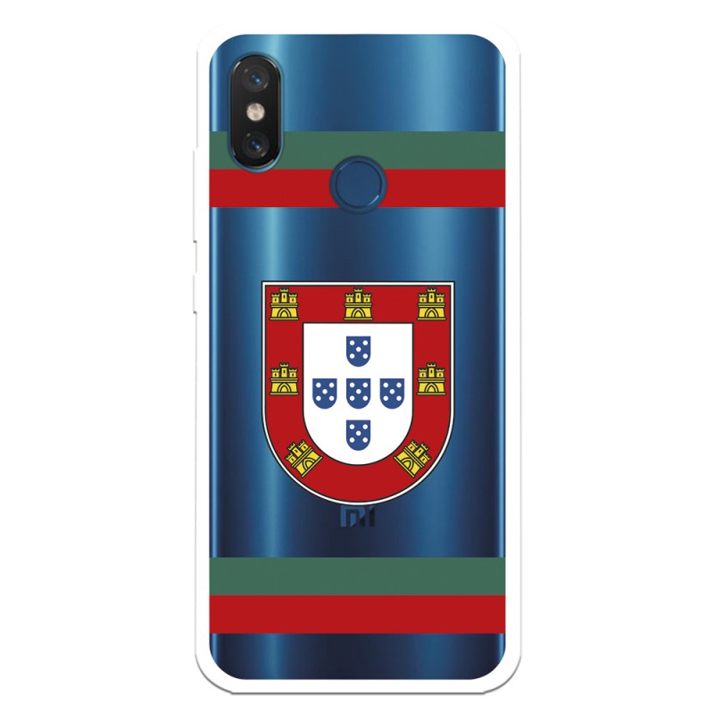 Funda para Xiaomi Mi 8 del Federación Portuguesa de Fútbol Escudo Portugal  - Licencia Oficial Federación Portuguesa de Fútbol