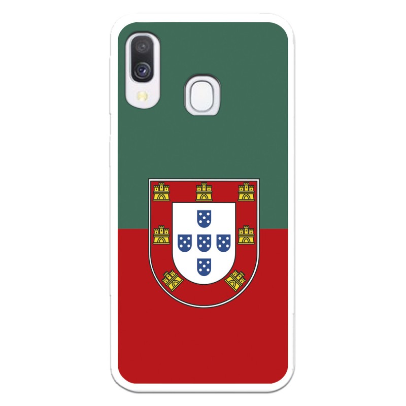 Funda para Samsung Galaxy A40 del Federación Portuguesa de Fútbol Bicolor  - Licencia Oficial Federación Portuguesa de Fútbol