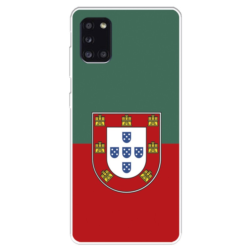 Funda para Samsung Galaxy A31 del Federación Portuguesa de Fútbol Bicolor  - Licencia Oficial Federación Portuguesa de Fútbol