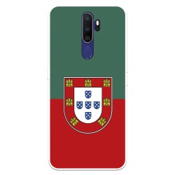 Funda para Oppo A9 2020 del Federación Portuguesa de Fútbol Bicolor  - Licencia Oficial Federación Portuguesa de Fútbol