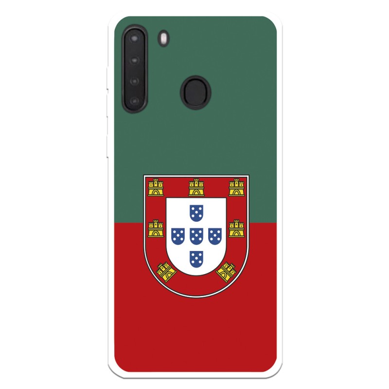 Funda para Samsung Galaxy A21 del Federación Portuguesa de Fútbol Bicolor  - Licencia Oficial Federación Portuguesa de Fútbol