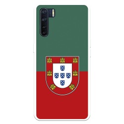 Funda para Oppo A91 del Federación Portuguesa de Fútbol Bicolor  - Licencia Oficial Federación Portuguesa de Fútbol