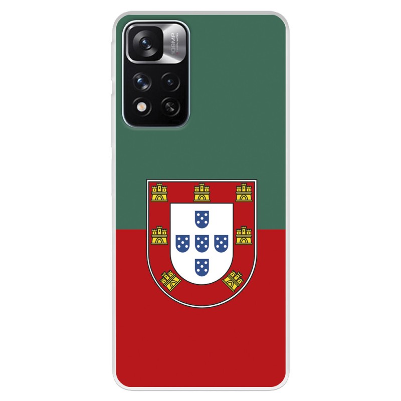 Funda para Xiaomi Redmi Note 11 del Federación Portuguesa de Fútbol Bicolor  - Licencia Oficial Federación Portuguesa de Fútbol