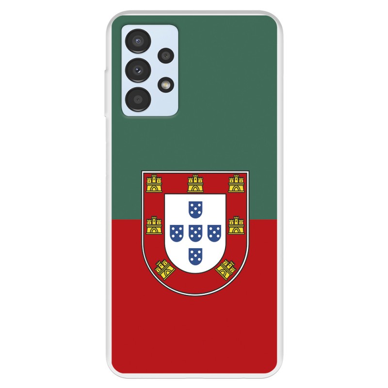 Funda para Samsung Galaxy A13 4G del Federación Portuguesa de Fútbol Bicolor  - Licencia Oficial Federación Portuguesa de Fútbol