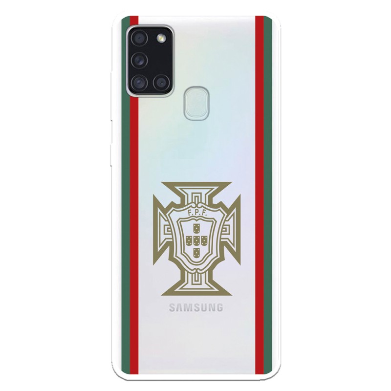 Funda para Samsung Galaxy A21s del Federación Portuguesa de Fútbol Escudo  - Licencia Oficial Federación Portuguesa de Fútbol