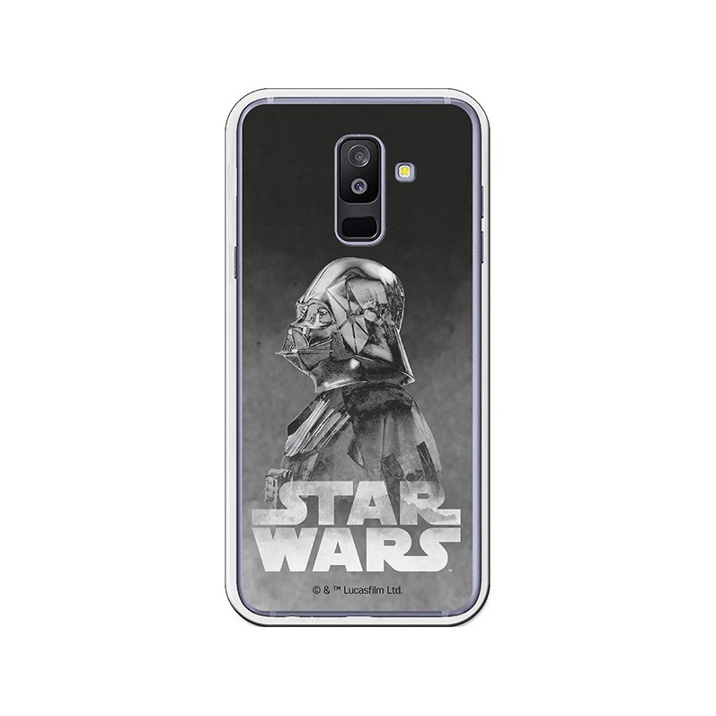 Capa Oficial Star Wars Darth Vader preto para Samsung Galaxy A6 Plus