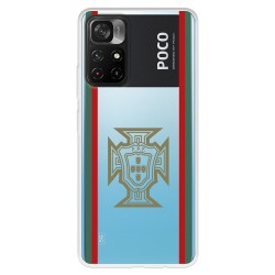 Funda para Xiaomi Poco M4 Pro 5G del Federación Portuguesa de Fútbol Escudo  - Licencia Oficial Federación Portuguesa de Fútbol