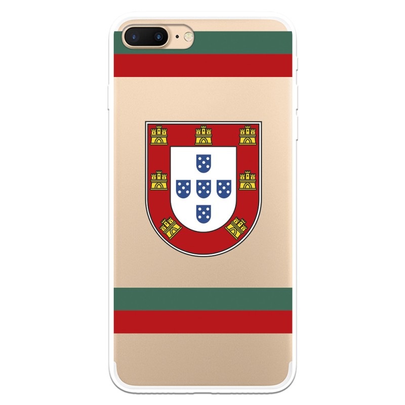 Funda para iPhone 7 Plus del Federación Portuguesa de Fútbol Escudo Portugal  - Licencia Oficial Federación Portuguesa de Fútbol