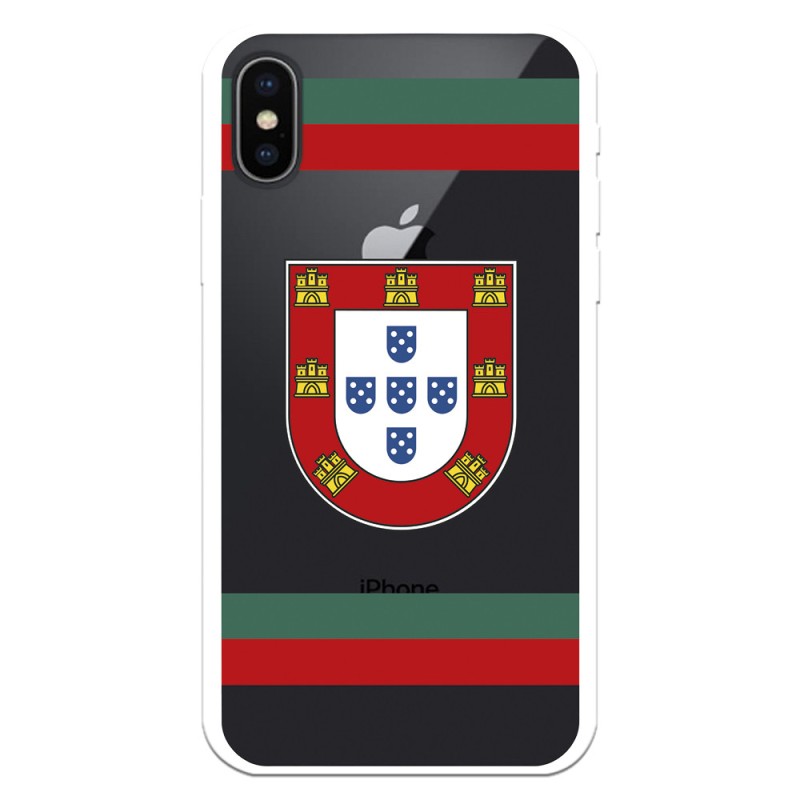 Funda para iPhone X del Federación Portuguesa de Fútbol Escudo Portugal  - Licencia Oficial Federación Portuguesa de Fútbol