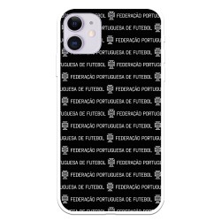 Funda para iPhone 11 del Federación Portuguesa de Fútbol Nombre Fondo Negro  - Licencia Oficial Federación Portuguesa de Fútbol