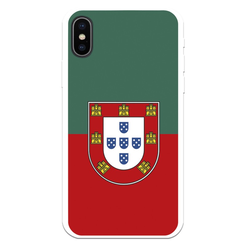 Funda para iPhone X del Federación Portuguesa de Fútbol Bicolor  - Licencia Oficial Federación Portuguesa de Fútbol