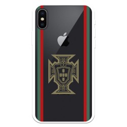 Funda para iPhone X del Federación Portuguesa de Fútbol Escudo  - Licencia Oficial Federación Portuguesa de Fútbol