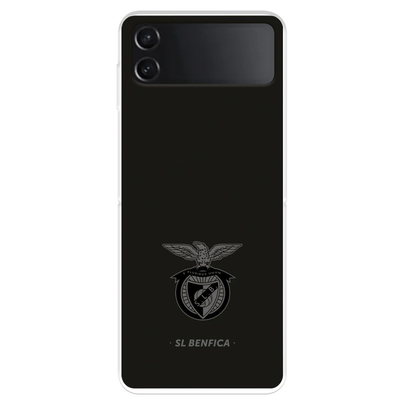 Funda para Samsung Galaxy Z Flip4 del Benfica Escudo Fondo Negro  - Licencia Oficial Benfica