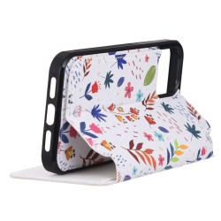 Funda Libro Multifuncional para iPhone 12 Pro Otoñal