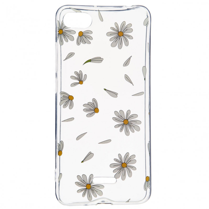 Carcasa Dibujo Margaritas Blanca para Xiaomi Redmi 6A- La Casa de las Carcasas