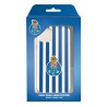 Funda para Oppo A11s del Fútbol Club Oporto Escudo Rayas  - Licencia Oficial Fútbol Club Oporto