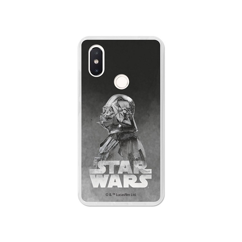 Capa Oficial Star Wars Darth Vader preto para Xiaomi Mi 8 SE