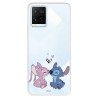 Funda para Vivo Y21 Oficial de Disney Angel & Stitch Beso - Lilo & Stitch