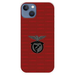 Funda para iPhone 14 Plus del Benfica Escudo Fondo Granate  - Licencia Oficial Benfica