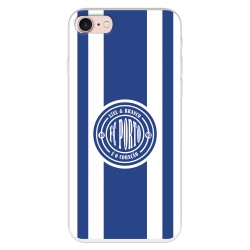 Funda para iPhone 7 del Fútbol Club Oporto Escudo Escudo y Rayas  - Licencia Oficial Fútbol Club Oporto