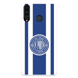 Funda para Huawei P30 Lite del Fútbol Club Oporto Escudo Escudo y Rayas  - Licencia Oficial Fútbol Club Oporto