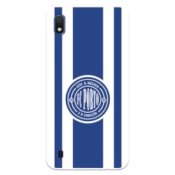 Funda para Samsung Galaxy A10 del Fútbol Club Oporto Escudo Escudo y Rayas  - Licencia Oficial Fútbol Club Oporto