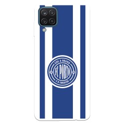 Funda para Samsung Galaxy A12 del Fútbol Club Oporto Escudo Escudo y Rayas  - Licencia Oficial Fútbol Club Oporto