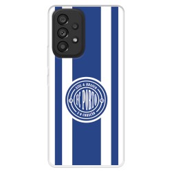 Funda para Samsung Galaxy A53 5G del Fútbol Club Oporto Escudo Escudo y Rayas  - Licencia Oficial Fútbol Club Oporto