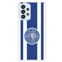 Funda para Samsung Galaxy A33 5G del Fútbol Club Oporto Escudo Escudo y Rayas  - Licencia Oficial Fútbol Club Oporto