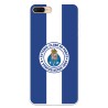 Funda para iPhone 7 Plus del Fútbol Club Oporto Escudo Rayas Azul y blanco  - Licencia Oficial Fútbol Club Oporto