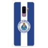 Funda para Samsung Galaxy S9 Plus del Fútbol Club Oporto Escudo Rayas Azul y blanco  - Licencia Oficial Fútbol Club Oporto